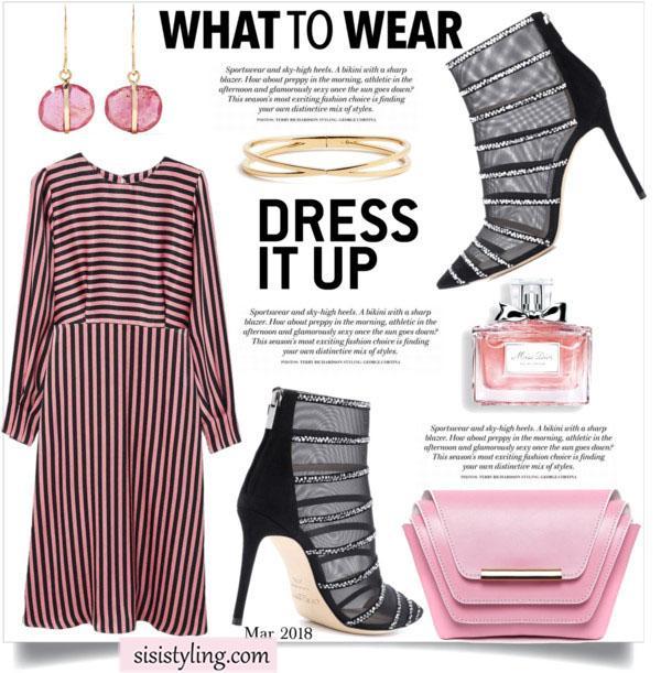 How to Wear Stripes on Stripes Trend this Spring 2018 | SiSiStyling.com